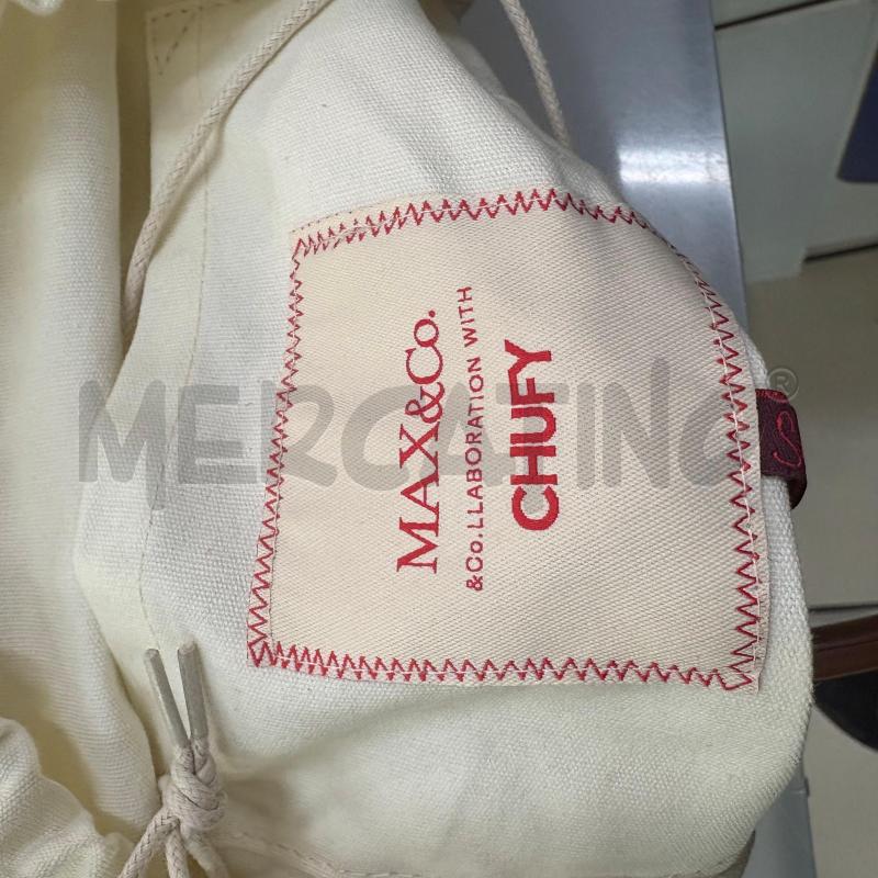 BORSA DONNA MAX&CO PAGLIA UCCELLO BLU  | Mercatino dell'Usato Trapani via libica 3