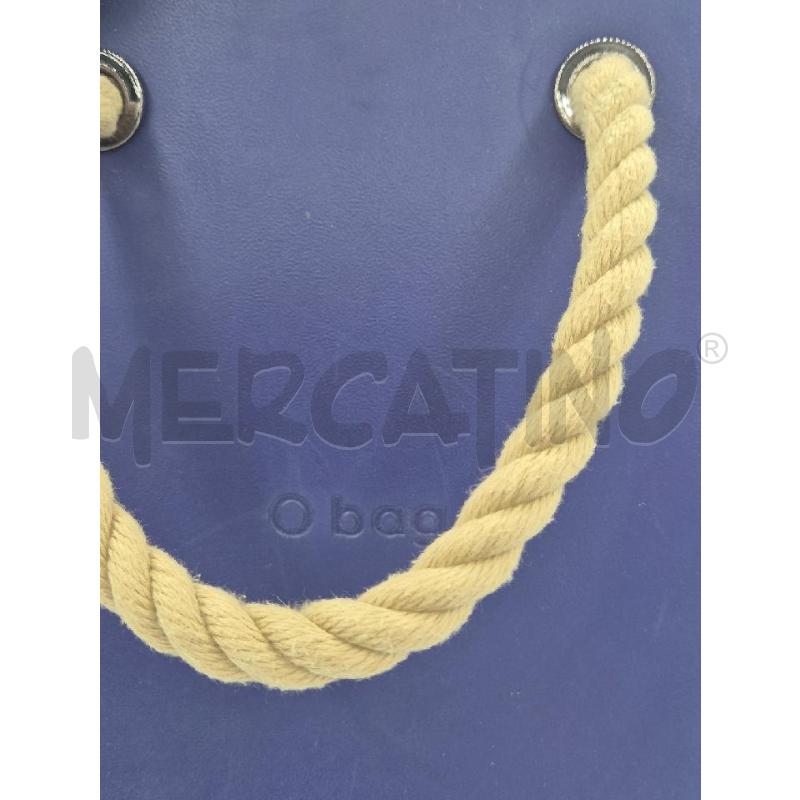 BORSA DONNA OBAG BLU ELETTRICO  | Mercatino dell'Usato Trapani via libica 4
