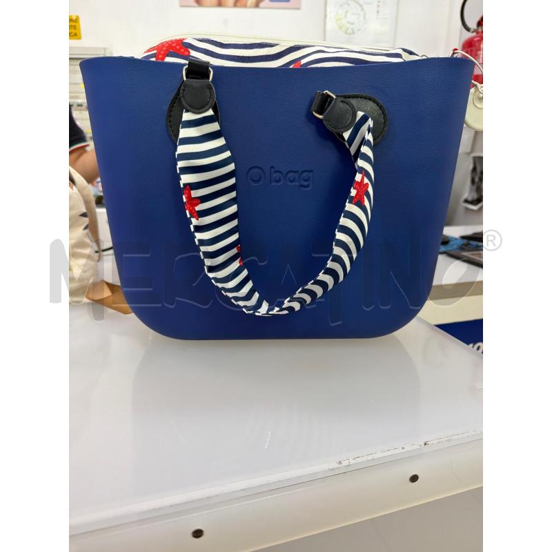 BORSA DONNA O BAG BLU  | Mercatino dell'Usato Trapani via libica 2