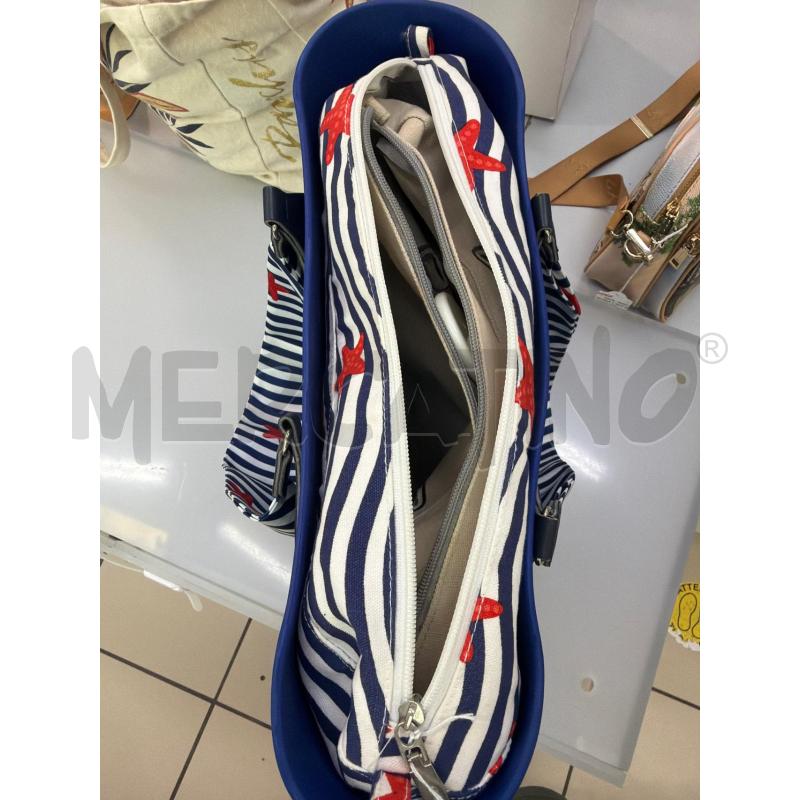 BORSA DONNA O BAG BLU  | Mercatino dell'Usato Trapani via libica 3