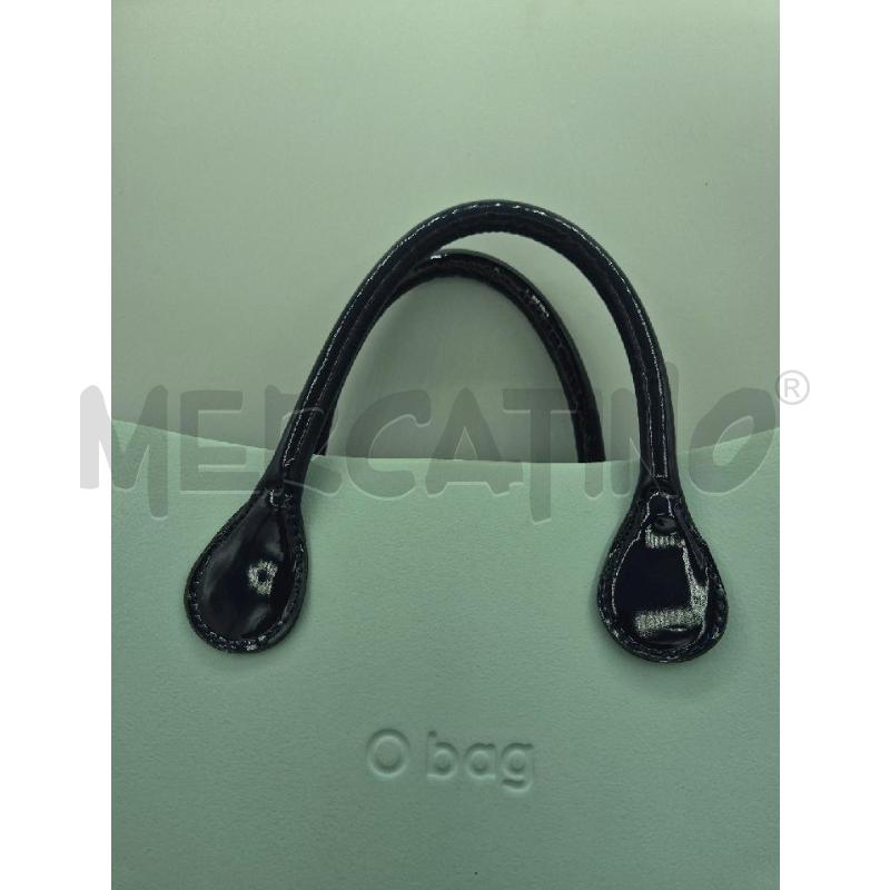 BORSA DONNA O BAG CELESTE MANICI BLU | Mercatino dell'Usato Trapani via libica 2