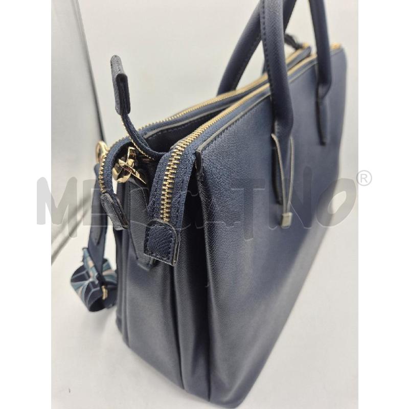 BORSA DONNA SAMSONITE BLU  | Mercatino dell'Usato Trapani via libica 4