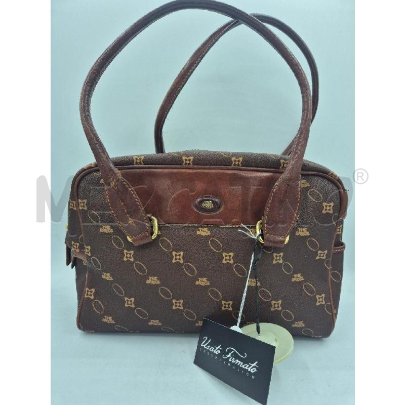 BORSA DONNA THE BRIDGE MARRONE  | Mercatino dell'Usato Trapani via libica 1