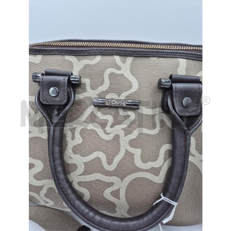 BORSA DONNA TOUS MARRONE  | Mercatino dell'Usato Trapani via libica 2