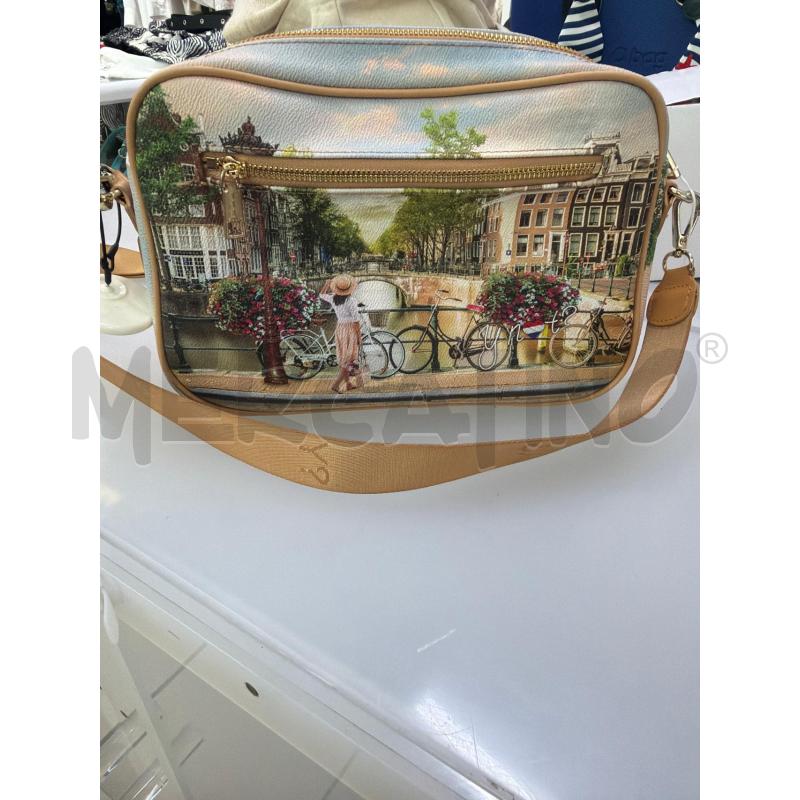 BORSA DONNA Y NOT DONNA CON BICICLETTA PAESAGGIO  | Mercatino dell'Usato Trapani via libica 1