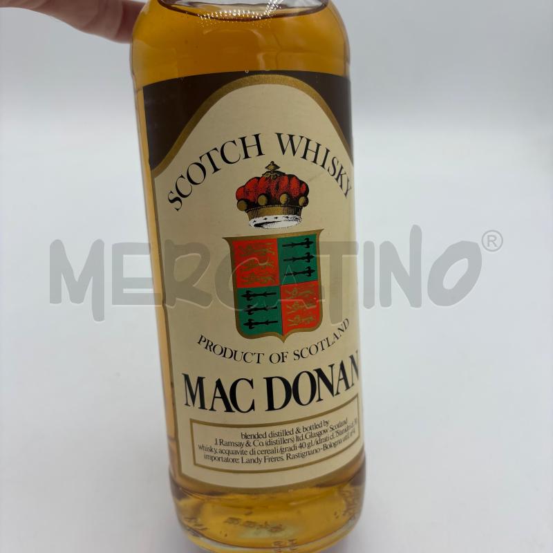 BOTTIGLIA COLLEZIONE MAC DONAN  | Mercatino dell'Usato Trapani via libica 2