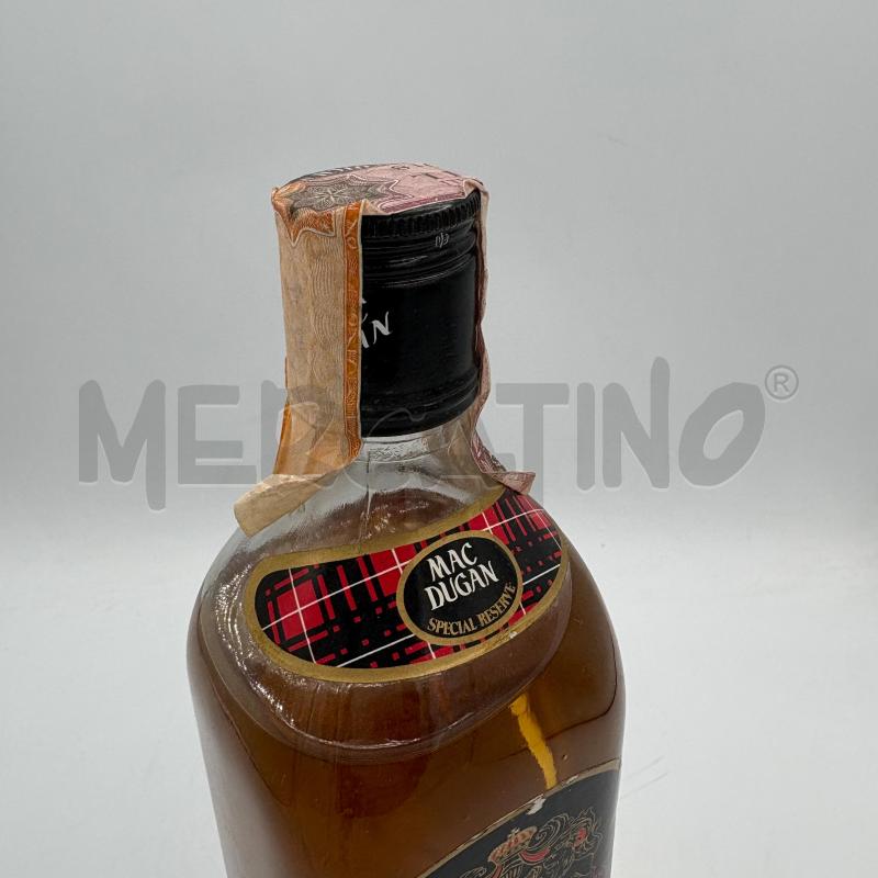 BOTTIGLIA MAC DUGAN SCOTCH WHISKY | Mercatino dell'Usato Trapani via libica 3