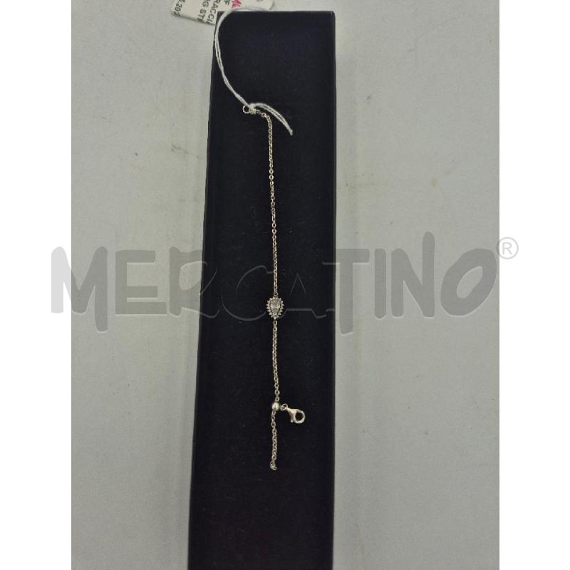 BRACCIALETTO PANDORA ARG STRASS A GOCCIA  | Mercatino dell'Usato Trapani via libica 1