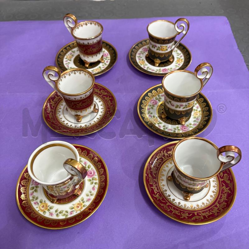 CAFFE' SET PORCELLANA FRANCESE  | Mercatino dell'Usato Trapani via libica 1