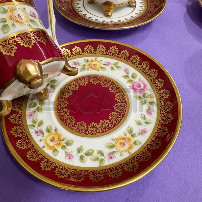 CAFFE' SET PORCELLANA FRANCESE  | Mercatino dell'Usato Trapani via libica 4
