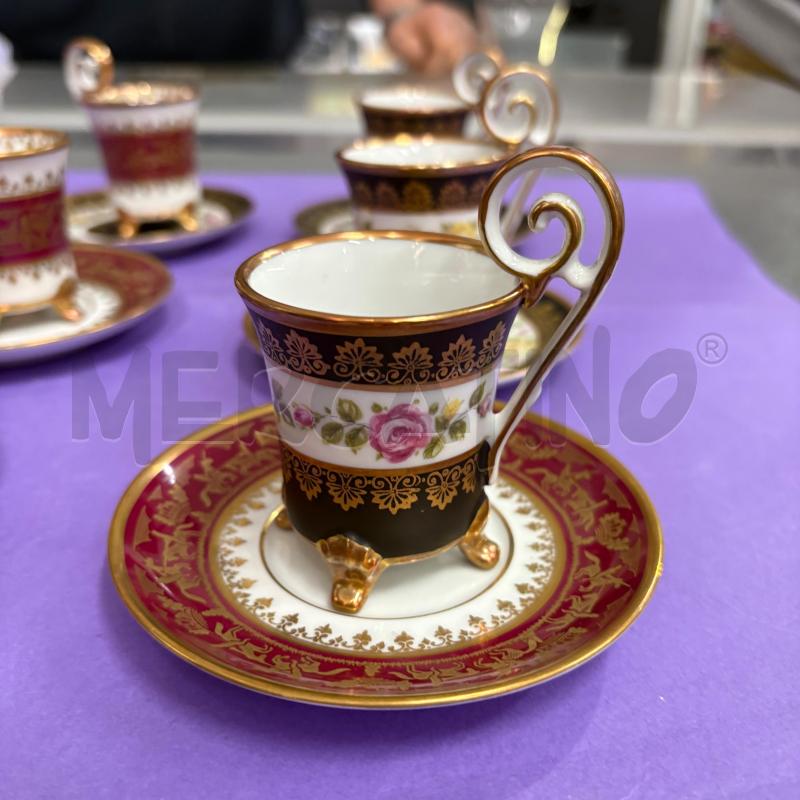 CAFFE' SET PORCELLANA FRANCESE  | Mercatino dell'Usato Trapani via libica 5