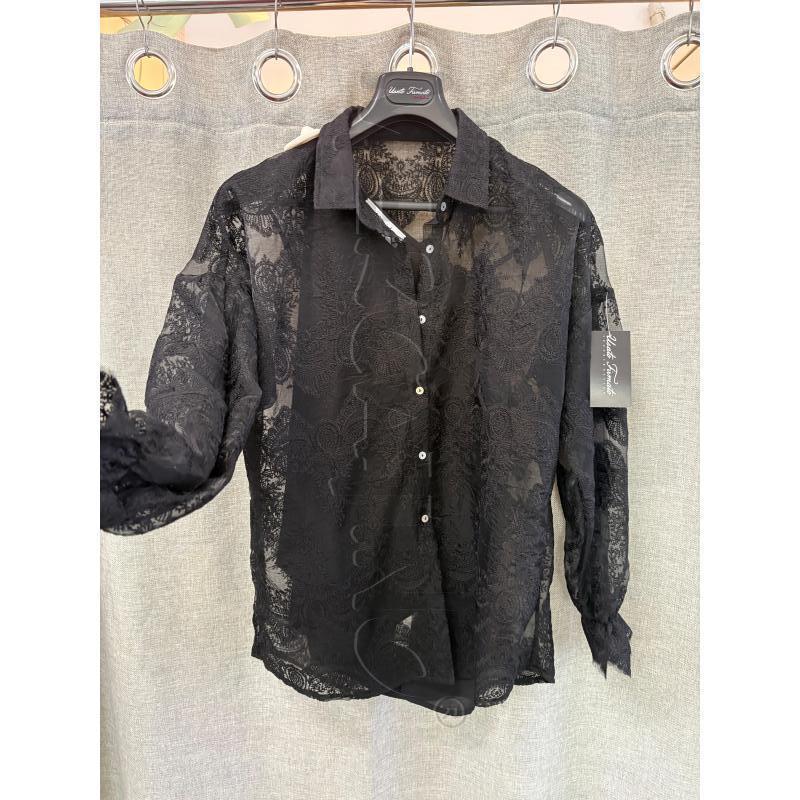 CAMICIA DONNA BLUGIRL NERA  | Mercatino dell'Usato Trapani via libica 2