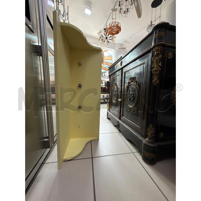 CAPPELLIERA IN LEGNO COLORE GIALLO | Mercatino dell'Usato Trapani via libica 2