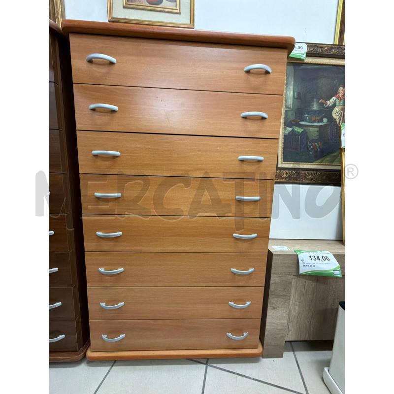CASSETTIERA LEGNO CHIARO  | Mercatino dell'Usato Trapani via libica 1