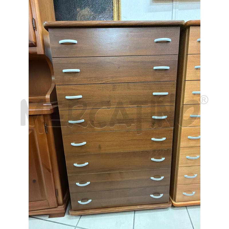 CASSETTIERA LEGNO SCURO | Mercatino dell'Usato Trapani via libica 1