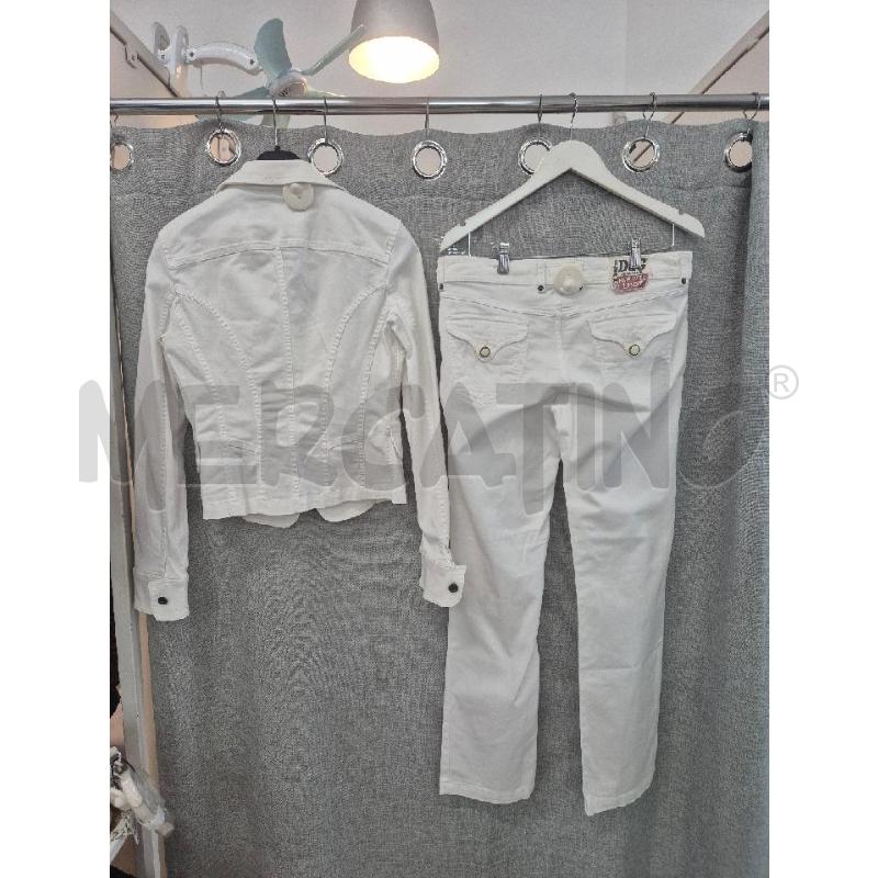 COMPLETO DONNA D&G BIANCO IN JEANS | Mercatino dell'Usato Trapani via libica 5