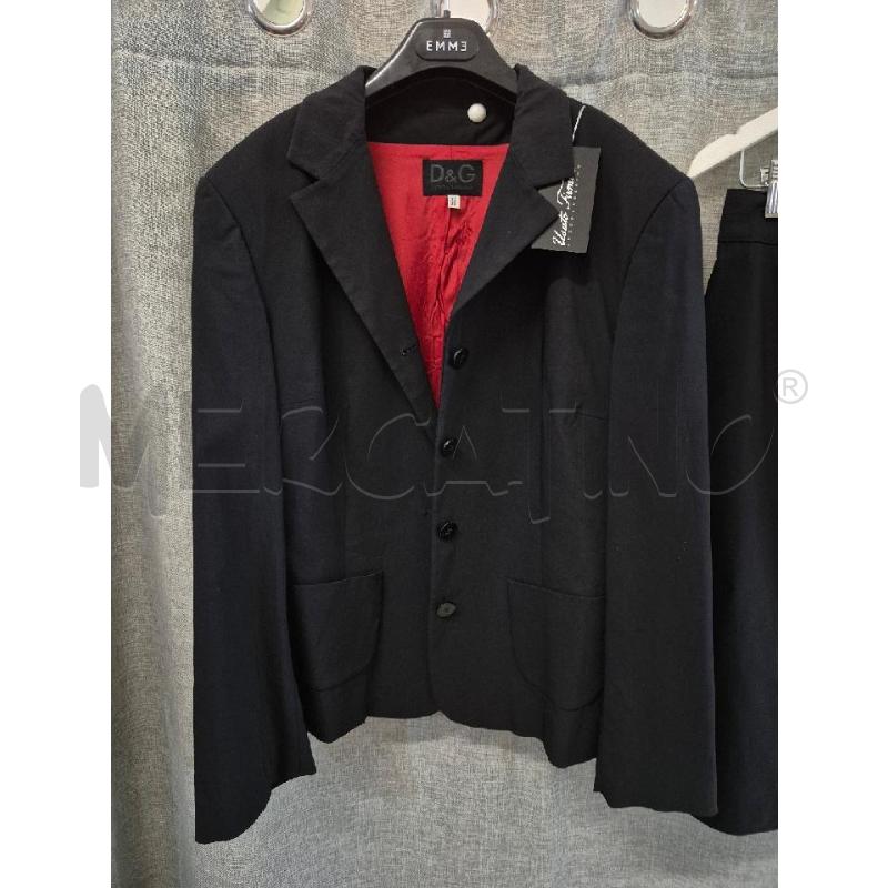 COMPLETO DONNA D&G NERO INTERNO ROSSO  | Mercatino dell'Usato Trapani via libica 2