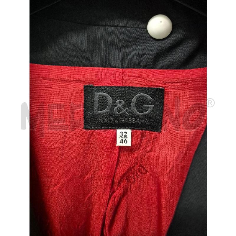 COMPLETO DONNA D&G NERO INTERNO ROSSO  | Mercatino dell'Usato Trapani via libica 4