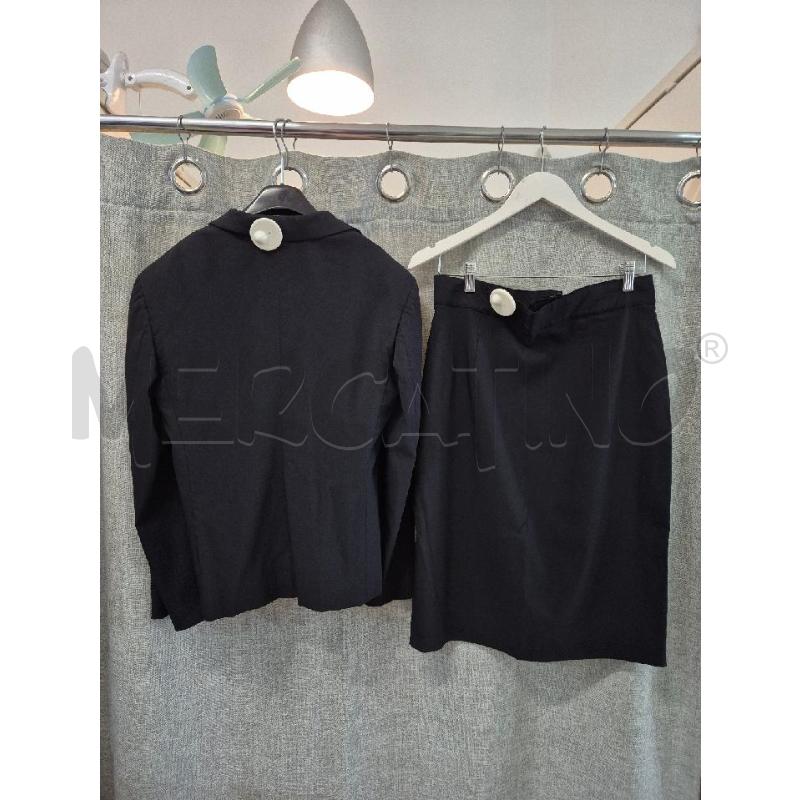 COMPLETO DONNA D&G NERO INTERNO ROSSO  | Mercatino dell'Usato Trapani via libica 5