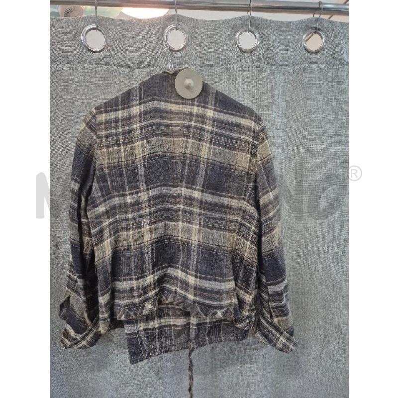 COMPLETO DONNA MAX MARA MARRON E BLU A SCOZZESE  | Mercatino dell'Usato Trapani via libica 3