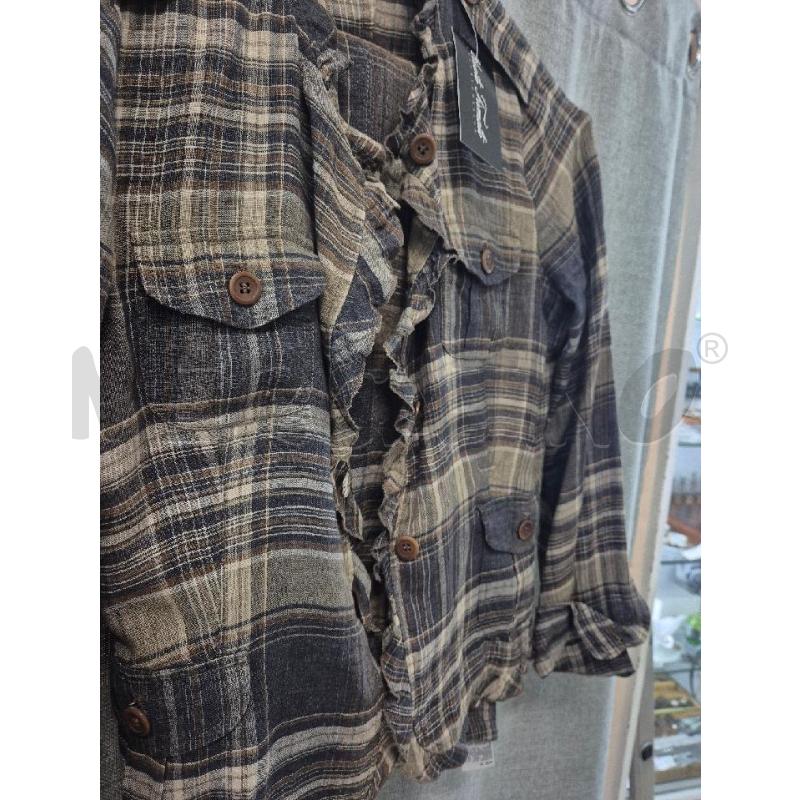 COMPLETO DONNA MAX MARA MARRON E BLU A SCOZZESE  | Mercatino dell'Usato Trapani via libica 4