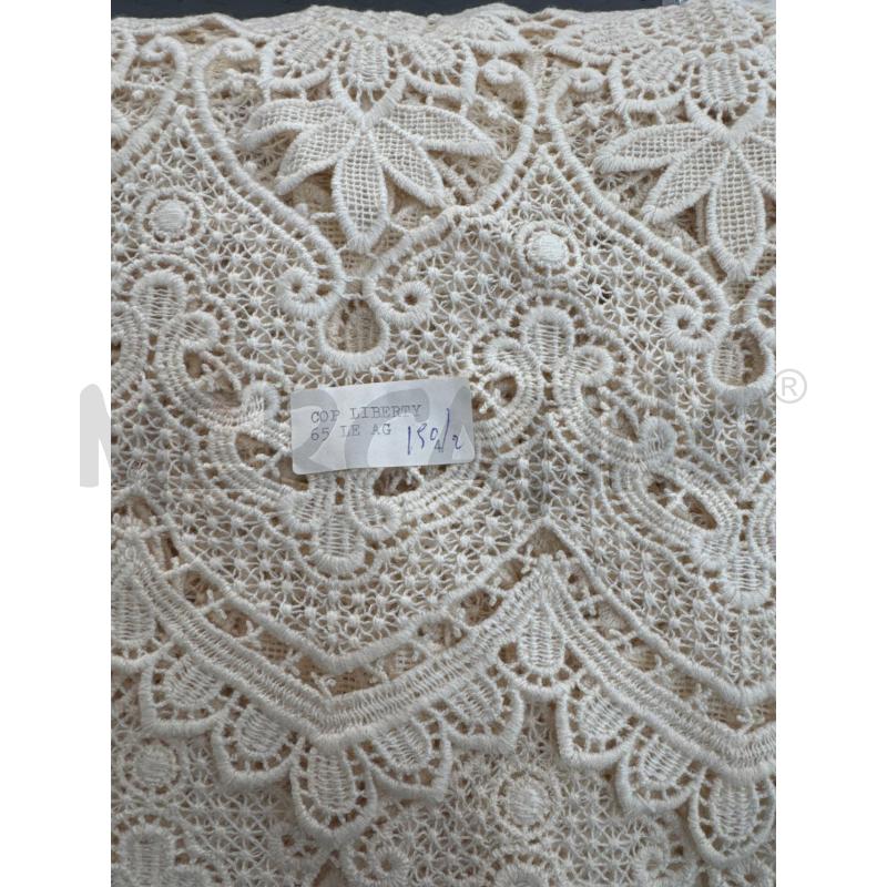 COPRI LETTO MATRIMONIALE PIZZO GUIPURE PANNA | Mercatino dell'Usato Trapani via libica 2