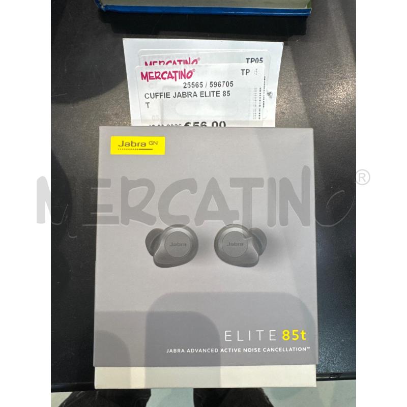 CUFFIE JABRA ELITE 85T | Mercatino dell'Usato Trapani via libica 1