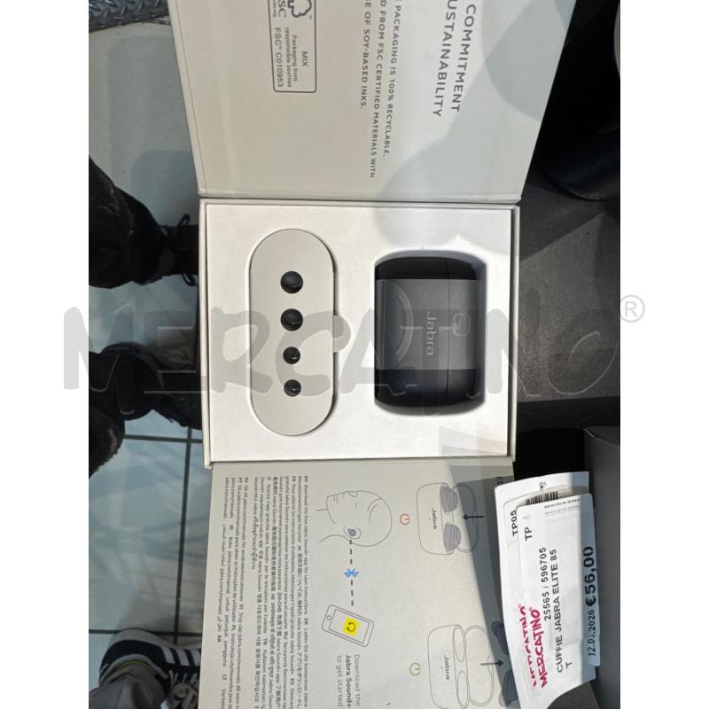 CUFFIE JABRA ELITE 85T | Mercatino dell'Usato Trapani via libica 2