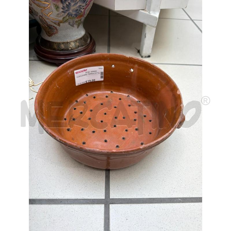 CUSCUSIERA TERRACOTTA | Mercatino dell'Usato Trapani via libica 1