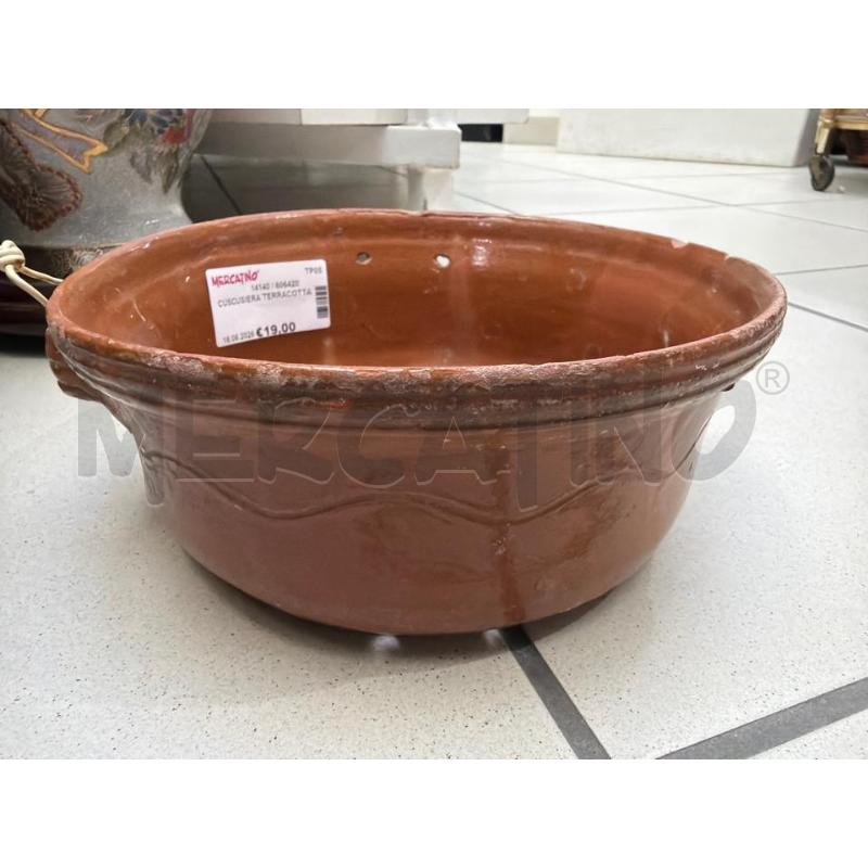 CUSCUSIERA TERRACOTTA | Mercatino dell'Usato Trapani via libica 3