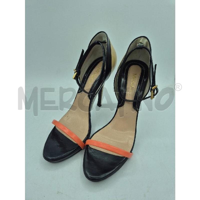 DECOLLETE MAX&CO BLU BEIGE E SALMONE  | Mercatino dell'Usato Trapani via libica 1
