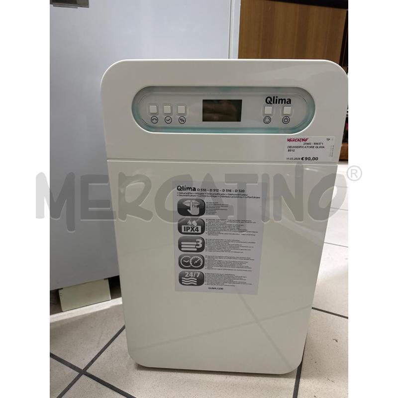DEUMIDIFICATORE QLIMA B512  | Mercatino dell'Usato Trapani via libica 1