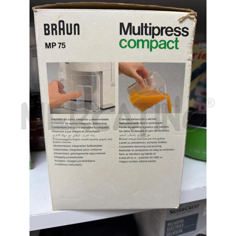 ESTRATTORE BRAUN IN SCATOLA | Mercatino dell'Usato Trapani via libica 2