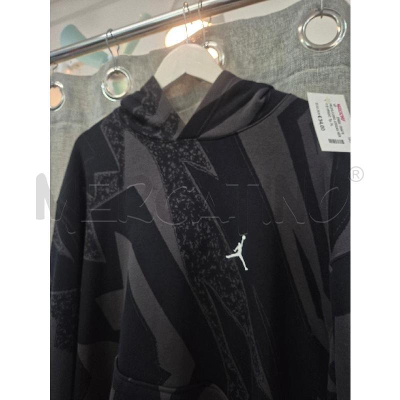 FELPA UOMO JORDAN NERO E GRIGIO | Mercatino dell'Usato Trapani via libica 2