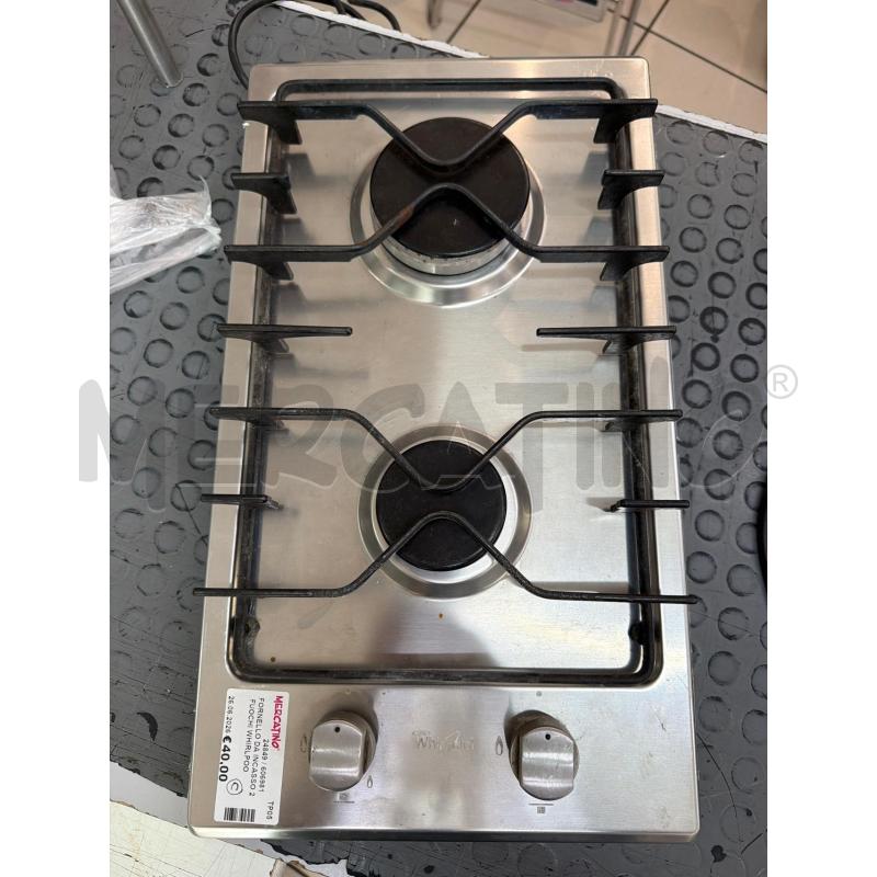 FORNELLO DA INCASSO 2 FUOCHI WHIRLPOOL | Mercatino dell'Usato Trapani via libica 1
