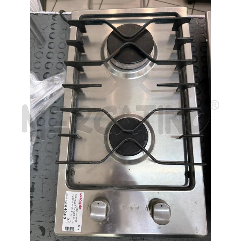 FORNELLO DA INCASSO 2 FUOCHI WHIRLPOOL | Mercatino dell'Usato Trapani via libica 1
