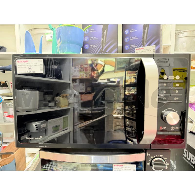 FORNO MICROONDE SAMSUNG  NERO | Mercatino dell'Usato Trapani via libica 1