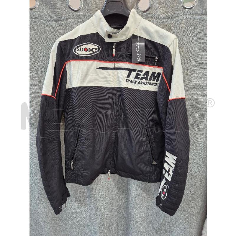 GIACCA DONNA DA MOTO SUOMY NERO E BIANCO  | Mercatino dell'Usato Trapani via libica 1