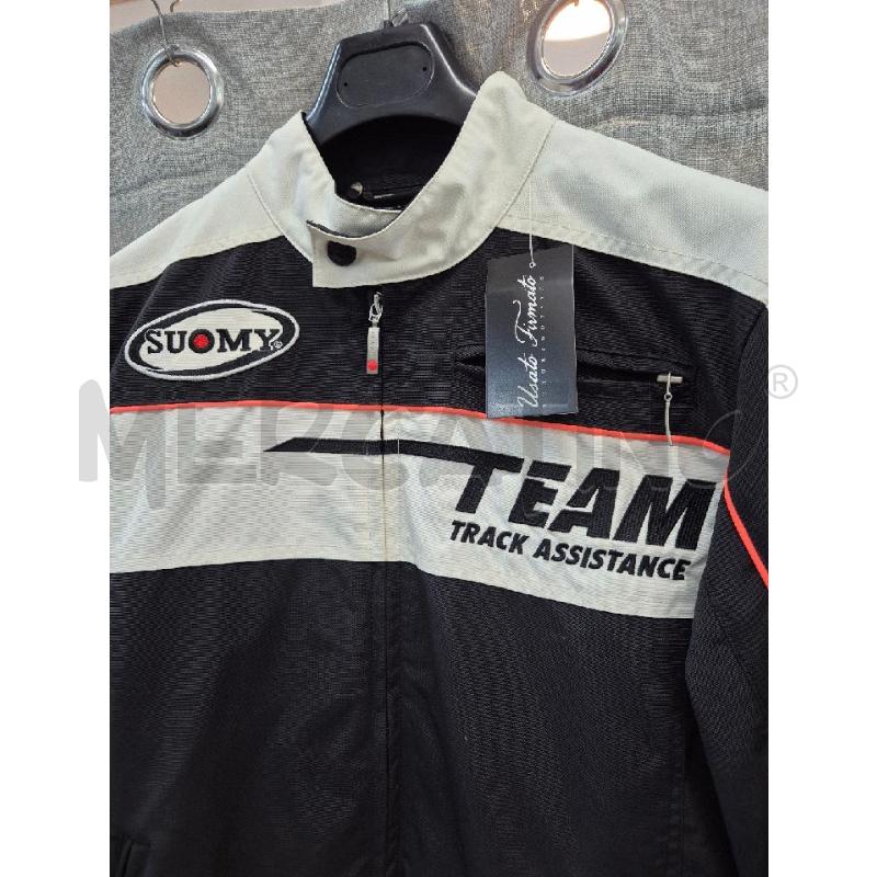 GIACCA DONNA DA MOTO SUOMY NERO E BIANCO  | Mercatino dell'Usato Trapani via libica 2
