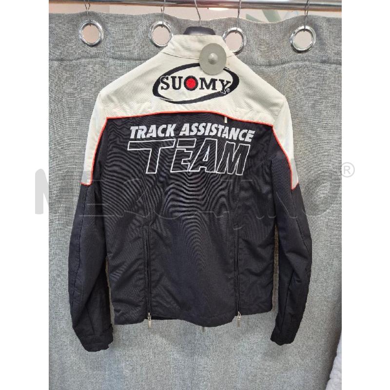 GIACCA DONNA DA MOTO SUOMY NERO E BIANCO  | Mercatino dell'Usato Trapani via libica 3