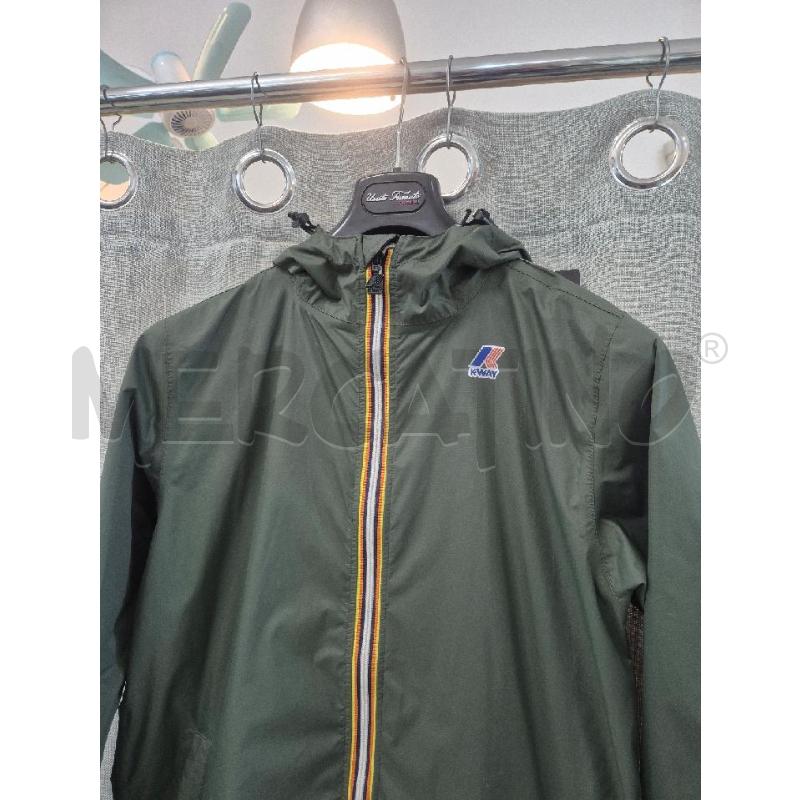 GIACCA DONNA K WAY VERDE MILITARE  | Mercatino dell'Usato Trapani via libica 2