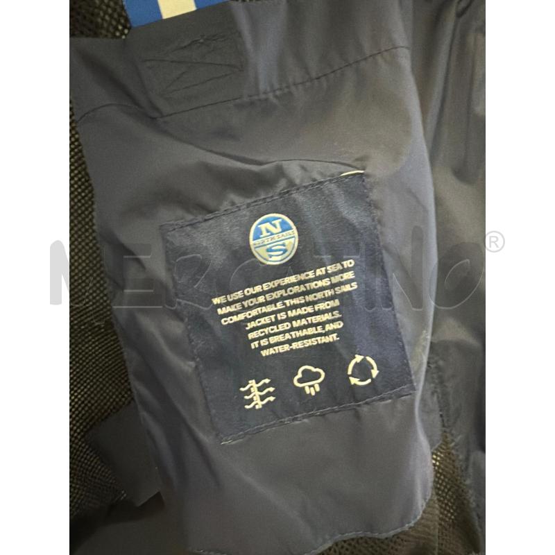 GIACCA UOMO NORTH SAILS BLU  | Mercatino dell'Usato Trapani via libica 3