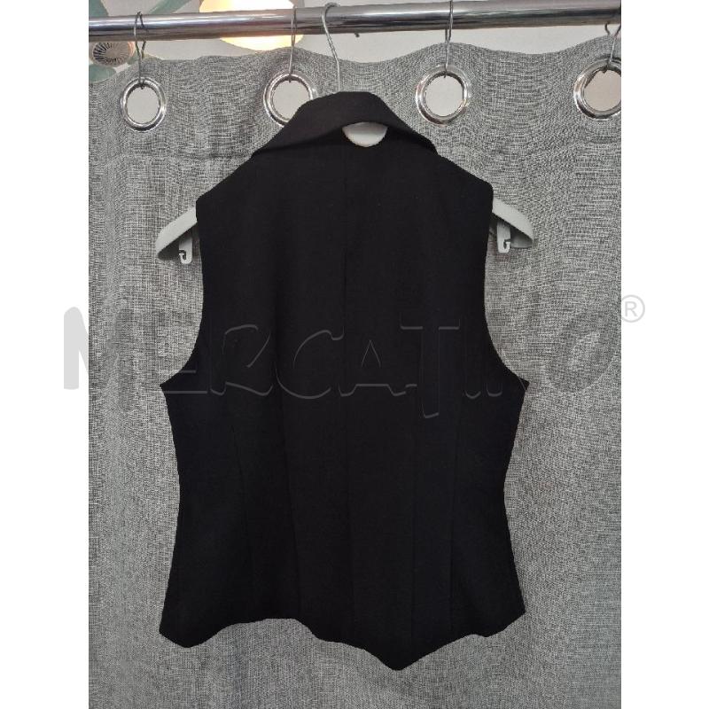 GILET DONNA ZARA NERO E STRASS  | Mercatino dell'Usato Trapani via libica 3