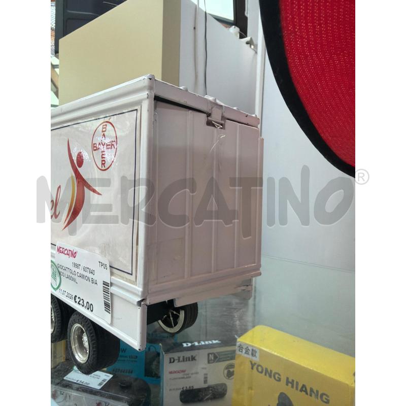 GIOCATTOLO CAMION BIANCO LASONIL  | Mercatino dell'Usato Trapani via libica 3