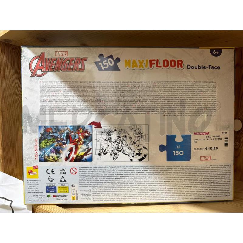 GIOCO DA TAVOLA AVENGER | Mercatino dell'Usato Trapani via libica 2