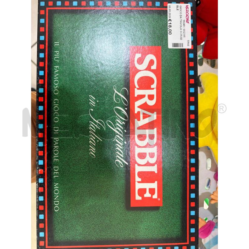 GIOCO DA TAVOLA SCRABBLE  | Mercatino dell'Usato Trapani via libica 1