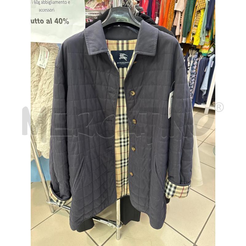 GIUBBOTTO DONNA BURBERRY BLU  | Mercatino dell'Usato Trapani via libica 1