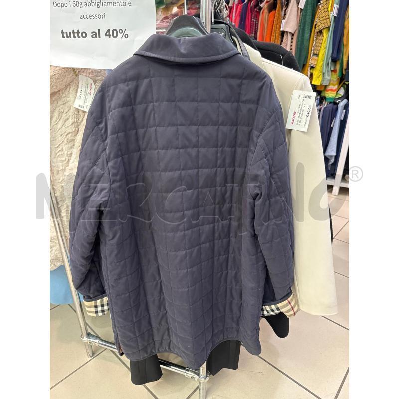 GIUBBOTTO DONNA BURBERRY BLU  | Mercatino dell'Usato Trapani via libica 4