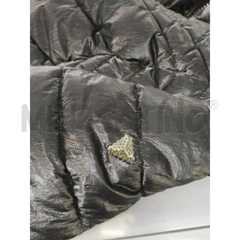 GIUBBOTTO DONNA GUESS NERO RIFLESSI ARGENTO | Mercatino dell'Usato Trapani via libica 5