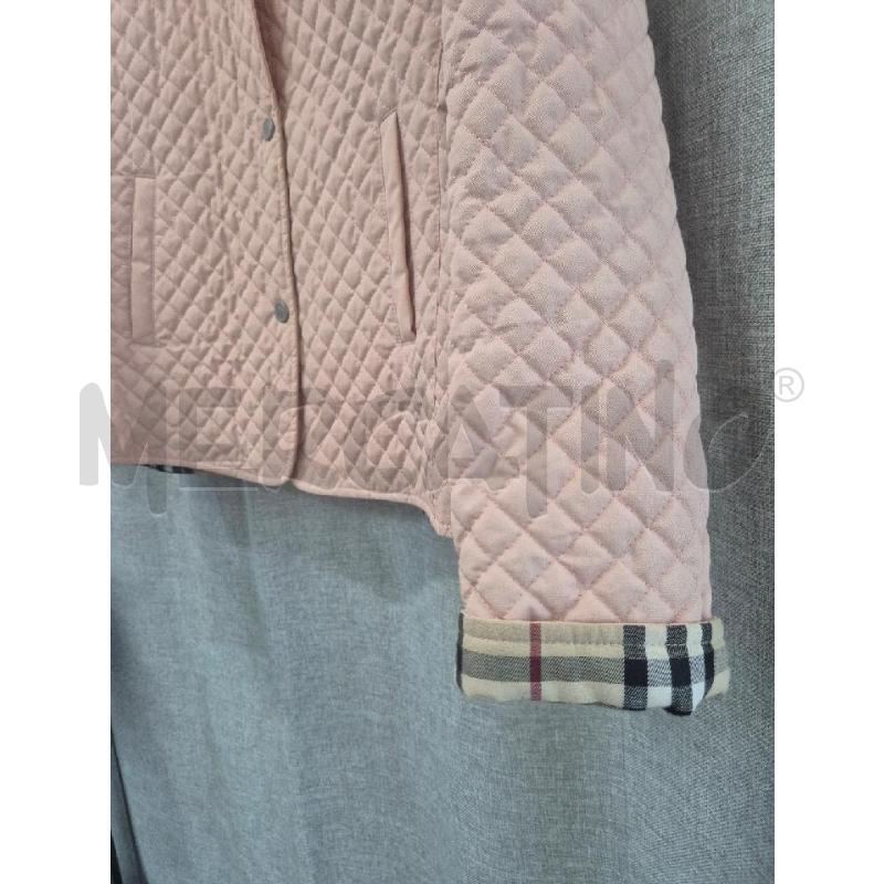GIUBBOTTO DONNA ROSA BURBERRY  | Mercatino dell'Usato Trapani via libica 3